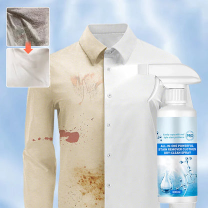 All-in-One Powerful Stain Remover Clothes Dry-Clean Spray (Pack of 2)